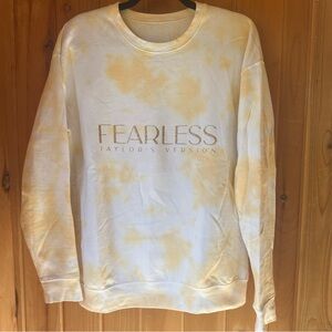 Fearless Taylor's Version Tie-Dye Crewneck Sweatshirt